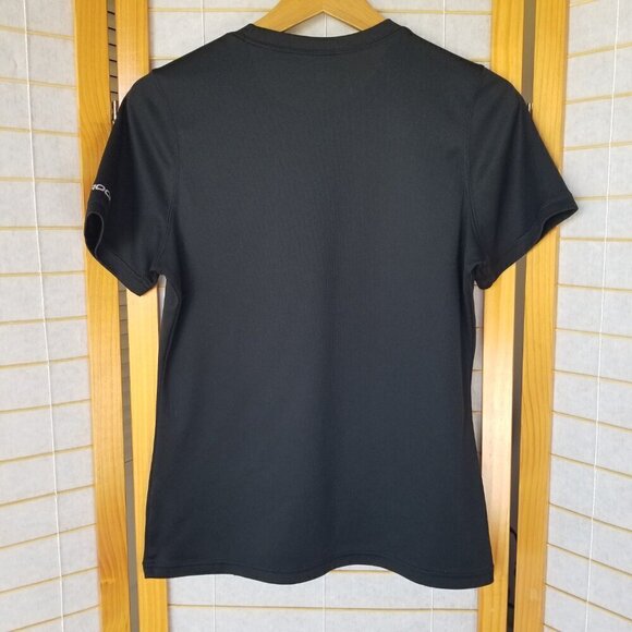 Brooks Short Sleeve Running T-Shirt Black Performance Fabric Size Medium - Picture 6 of 6